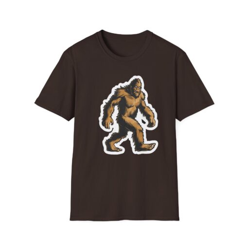 Magical Sasquatch Softstyle Graphic Tee - Mythical Forest Shirt