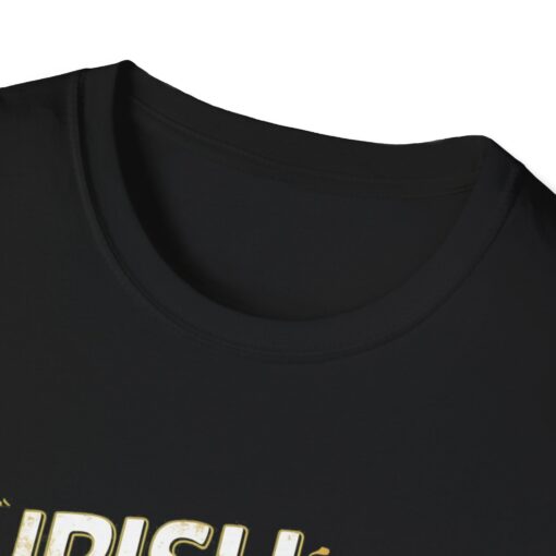 T-Rex 'Irish I was a T-Rex' Graphic Tee - Unisex Softstyle T-shirt - Image 3
