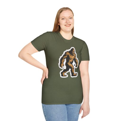 Magical Sasquatch Softstyle Graphic Tee - Mythical Forest Shirt - Image 9