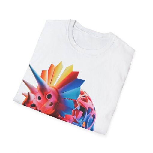 Triceratops Unisex Softstyle T-Shirt - Image 4
