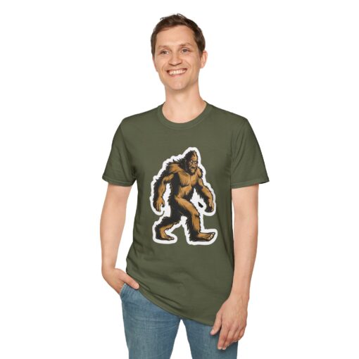 Magical Sasquatch Softstyle Graphic Tee - Mythical Forest Shirt - Image 10