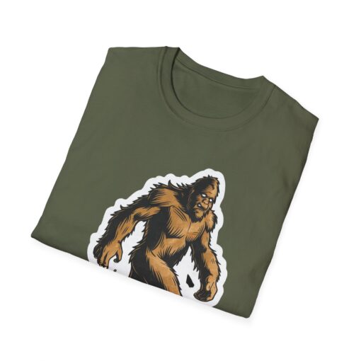 Magical Sasquatch Softstyle Graphic Tee - Mythical Forest Shirt - Image 8