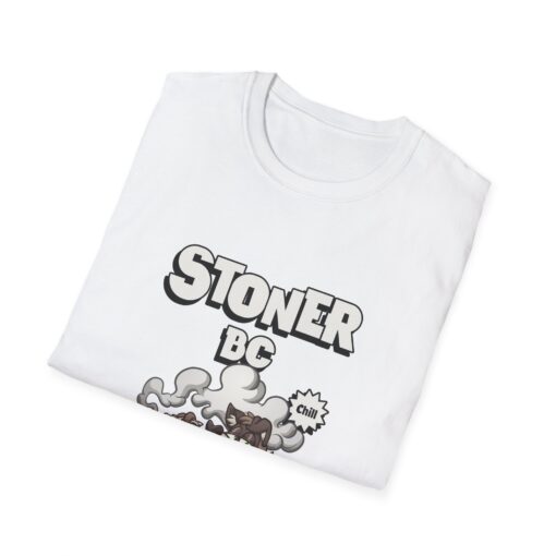 Toasted Raccoon Stoner BC - Unisex Softstyle T-Shirt - Image 3