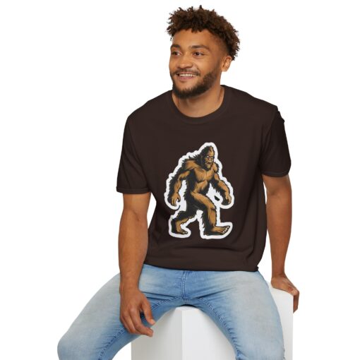 Magical Sasquatch Softstyle Graphic Tee - Mythical Forest Shirt - Image 6