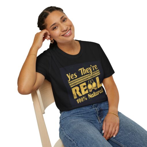 100% Natural Funny Empowering T-Shirt - Image 3