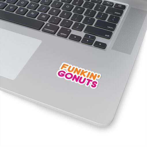 Funkin Gonuts Sticker - Coffee, Dunkin Donuts, Grateful Dead, Phish Inspired Decal - Image 5