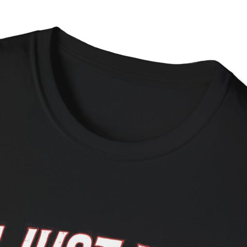 I'm Just Here to Lay Some Pipe Unisex Softstyle T-Shirt - Image 3