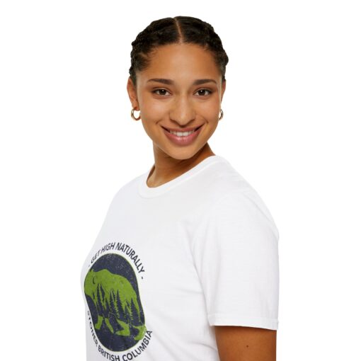 Get High Naturally, Stoner BC - Unisex Softstyle T-Shirt - Image 5