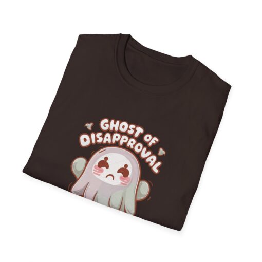 Kawaii Ghost of Disapproval Softstyle Tee - Cute Graphic T-Shirt - Image 8