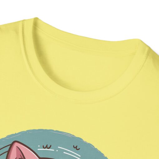 Sad Kitty Unisex Softstyle T-Shirt - Image 7