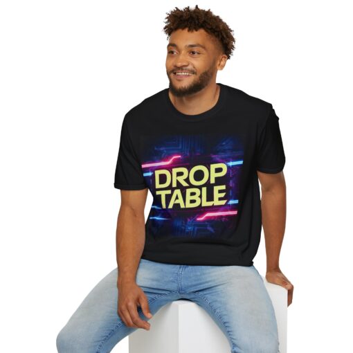 Programmer Humor Shirt - "Drop Table" SQL Injection Graphic Tee - Image 6