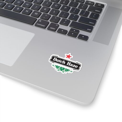 Dutch Haze Cannabis Sticker - Premium Quality Vinyl Decal for Weed Enthusiasts - Kiss-Cut Stickers - Image 5