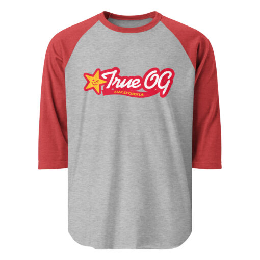 True OG - 3/4 sleeve raglan shirt