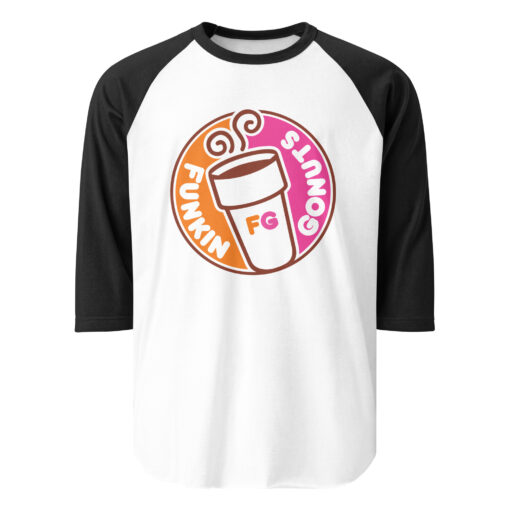 Funkin Gonuts 3/4 sleeve raglan shirt - Image 4