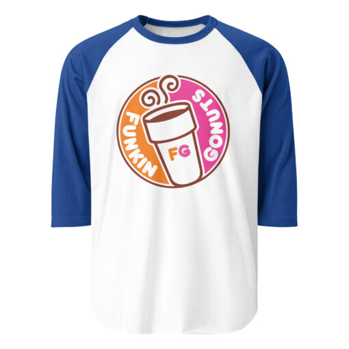 Funkin Gonuts 3/4 sleeve raglan shirt - Image 2