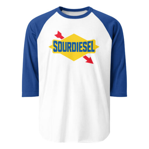 Sour Diesel - 3/4 sleeve raglan shirt