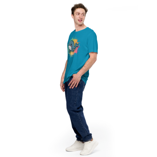 Whimsical Kawaii Whale Graphic Tee - Adorable Ocean Lover's T-Shirt - Cute & Playful Whale Design - Image 67