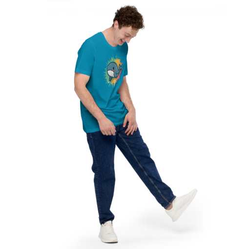 Whimsical Kawaii Whale Graphic Tee - Adorable Ocean Lover's T-Shirt - Cute & Playful Whale Design - Image 63