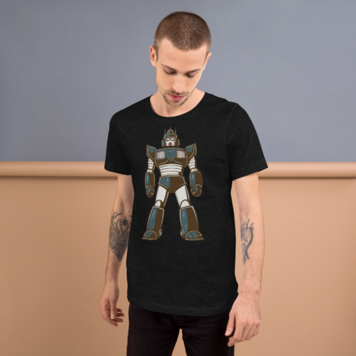 Mecha Rainbow: Super Japanese Robot Illustrated T-shirt - Colorful Mecha Design - Unique Anime Inspired Tee - Image 7
