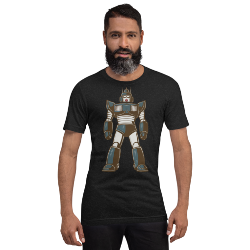 Mecha Rainbow: Super Japanese Robot Illustrated T-shirt - Colorful Mecha Design - Unique Anime Inspired Tee - Image 6