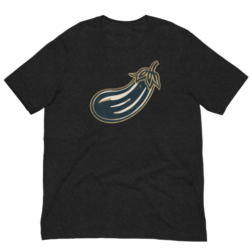 Fun Illustrated Eggplant Graphic Tee - Cute and Quirky Veggie T-Shirt - Perfect for Food Lovers - Image 15