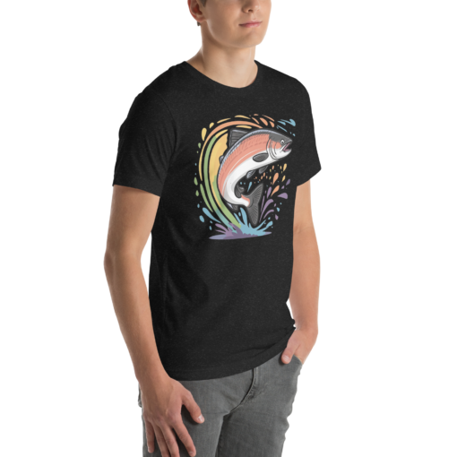 Rainbow Trout - Unisex t-shirt - Image 5