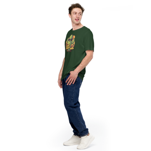 Funny Cartoon Cactus Graphic Tee - Cant Touch This Shirt - Image 110