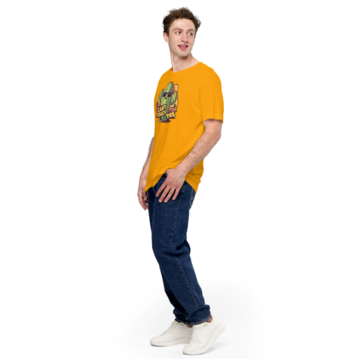 Funny Cartoon Cactus Graphic Tee - Cant Touch This Shirt - Image 10