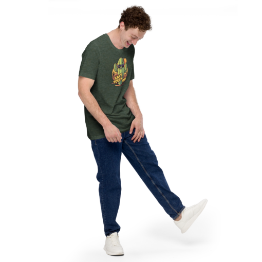 Funny Cartoon Cactus Graphic Tee - Cant Touch This Shirt - Image 89