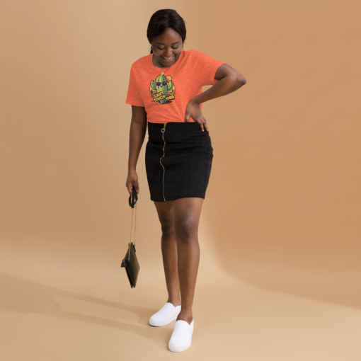 Funny Cartoon Cactus Graphic Tee - Cant Touch This Shirt - Image 19