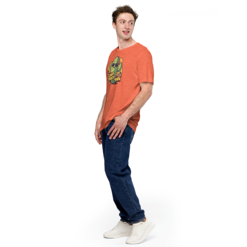 Funny Cartoon Cactus Graphic Tee - Cant Touch This Shirt - Image 29