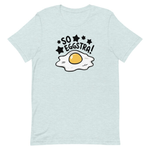 So Eggstra!" Egg Print Unisex Graphic Tee - Fun Eggcellent Shirt for Everyone - Image 53