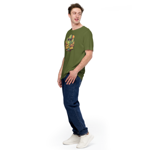 Funny Cartoon Cactus Graphic Tee - Cant Touch This Shirt - Image 70