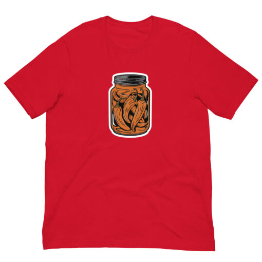 Pickled Chillies - Unisex t-shirt - Image 69