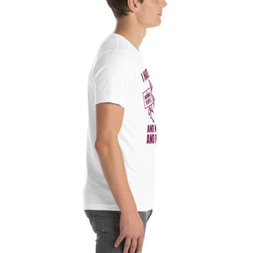 I Hate Morning People Unisex t-shirt - Image 4
