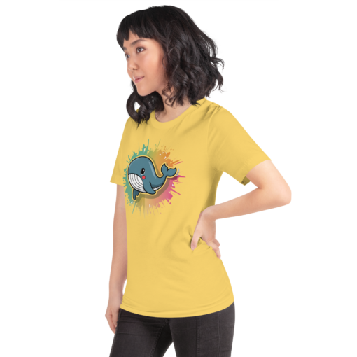 Whimsical Kawaii Whale Graphic Tee - Adorable Ocean Lover's T-Shirt - Cute & Playful Whale Design - Image 31